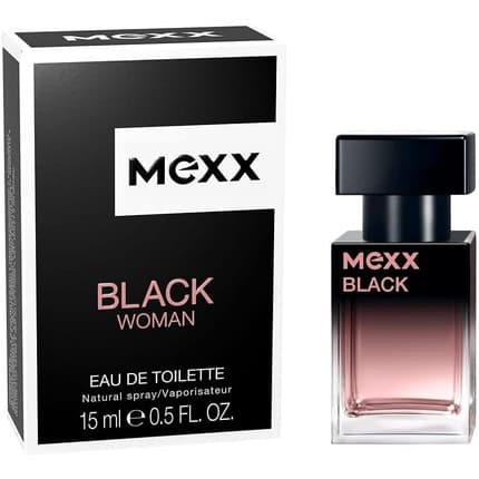 Mexx Black Floral Eau de Toilette 15oz for women