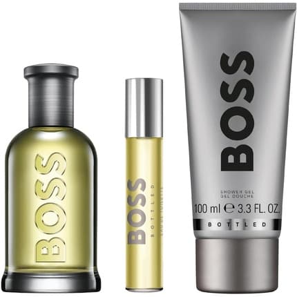 Boss 3 Piece Boss Bottled Festive Coffret Homme 100 ml