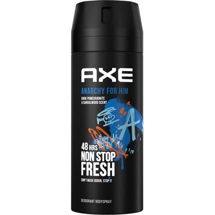 Body spray anarchy for Him 150ml body axis
