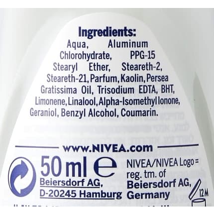 Nivea Roll-on Talc Sensation Sandalwood 50ml