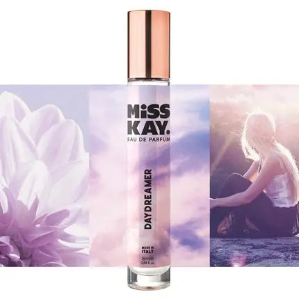 Miss Kay Daydreamer Eau de Parfum 25ml - Soothing Gentle Scent Almond Hawthorn Rose Made in Italy 100% Vegan Cruelty Free Miss Kay