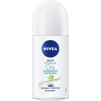 Nivea Pure & Natural Deodrant Roll-on 50ml