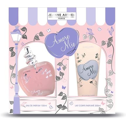 Jeanne Arthes Amore Mio and Body Lotion Set - Made in France Eau de Parfum 100ml Unisex