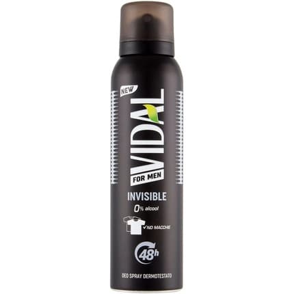 Vidal Invisible Deodorant Déodorant (Déo) Mixte 150ml
