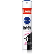 Nivea Black & White Invisible Clear Antiperspirant Spray 200 ml Nivea