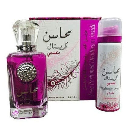 Lattafa Mahasin Crystal Violet Eau de Parfum 100 ml