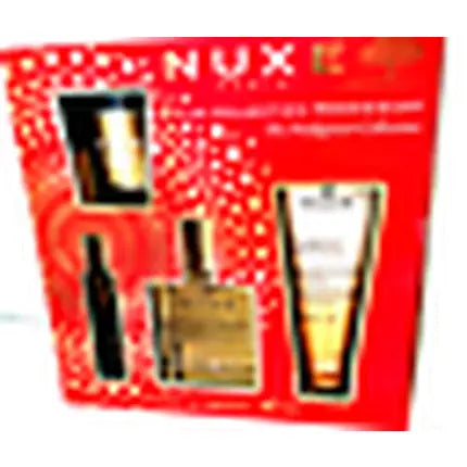 Nuxe Prodigieux Collection Perfume, Shower Oil, Dry Oil, and Candle Set NUXE