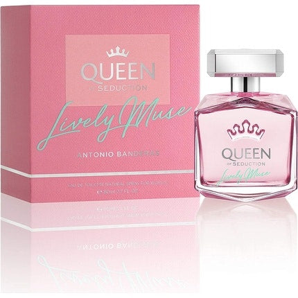 Antonio Banderas Queen Of Seduction Lively Muse Eau De Toilette 80ml Women Spray