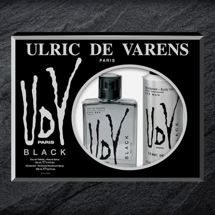 Ulric De Varens Udv Black Set Eau de Toilette Homme 100 ml