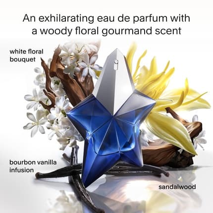 Mugler Angel Elixir Perfume Floral Woody Sandalwood Amber Vanilla Coffret Femme
