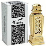 Al Haramain Thursday - Artemisia Lemon Patchouli Amber Musk Perfume Oil Parfum (Parfum) Mixte 15ml