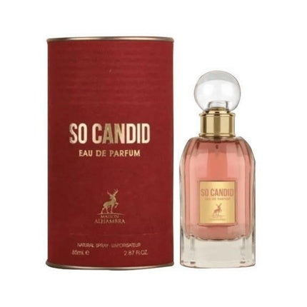 Lattafa So Candid Alhambra Dubai 3.4 Fl Oz Eau de Parfum 100oz Unisex