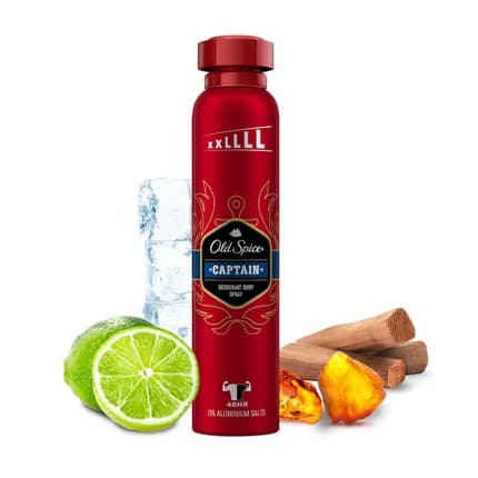 Old Spice 250ml Deodrant Spray Captain