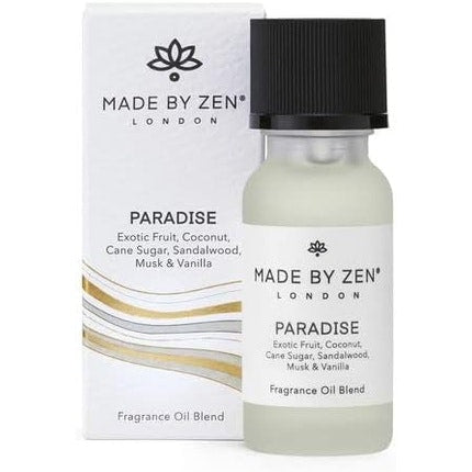Made par Zen Paradise Signature Fragrance Oil Luxury Scents for Your Electric Diffuser The Perfect Home Fragrance to Boost Your Mood Paradise New Made par Zen