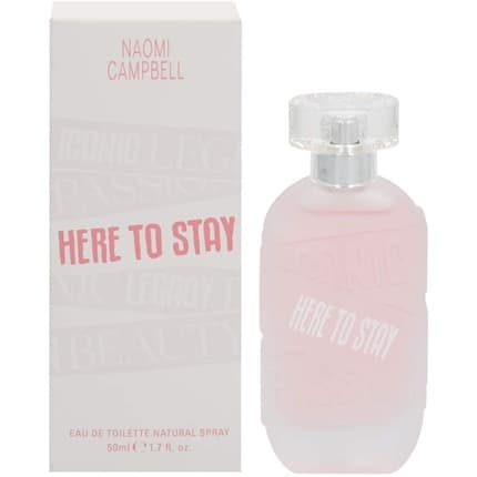 Naomi Campbell Here To Stay par Naomi Campbell Eau de Toilette (EDT) Mixte 50ml