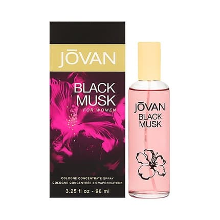 Jovan Musk Black Eau de Cologne (EDC) Femme 96ml