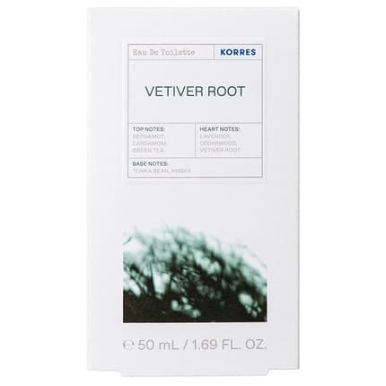 Korres Vetiver Root Eau de Toilette 50ml for men