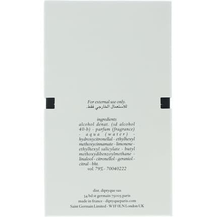 Diptyque L'Eau Papier Eau de Toilette 50ml Unisex
