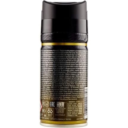 Malizia Uomo Gold Deodrant Spray for Men 150ml
