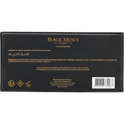 Alexandre J Black Muscs Unisex - Eau de Parfum Spray 100ml