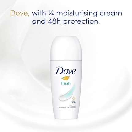 Dove Fresh Anti-Perspirant with ¼ Moisturising Cream Déodorant 50 ml