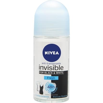 Nivea For Black And White Roll On Fresh Déodorant (Déo) Mixte 50ml