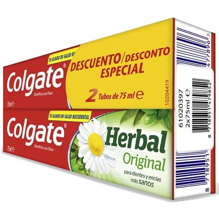 Colgate Herbal Duplo Toothpaste 75ml Unisex