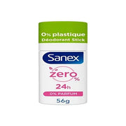 Solid Zero Stick Deodorant 0% Fragrance Free Sanex Sanex