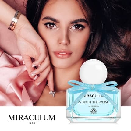 Miraculum ILLUSION OF THE MOMENT Fragrance for Confident with Strong Floral Note Ideal for Day and Evening Gift Idea Eau de Parfum (EDP) Femme