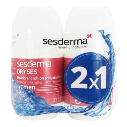 Sesderma Sesderma Pack Dryses Deodorant Antiperspirant Roll On 2x Déodorant (Déo) Femme 75ml