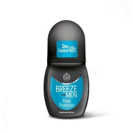 Breeze Men Fresh Protection Deodrant Roller Alcohol-Free 50ml
