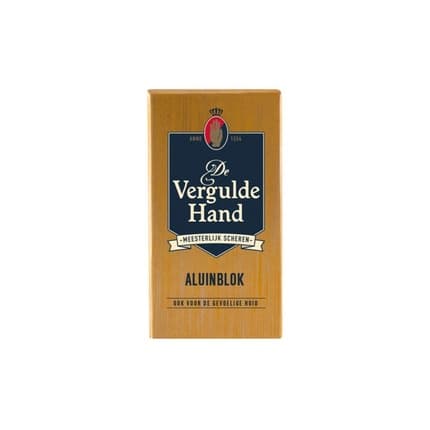 De Vergulde hand shaving alum stone 75g