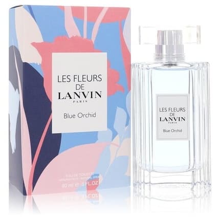 Lanvin Les Fleurs De Blue Orchid Eau de Toilette 90oz Unisex