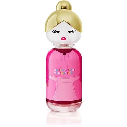 United Colors Of Benetton Benetton Sisterland Pink Raspberry Gift Set + Body Lotion - Long Lasting - Fresh, Young and Modern - Floral, Neroli and Musk Notes - Ideal for Day Wear Eau de Toilette 80oz pour femme
