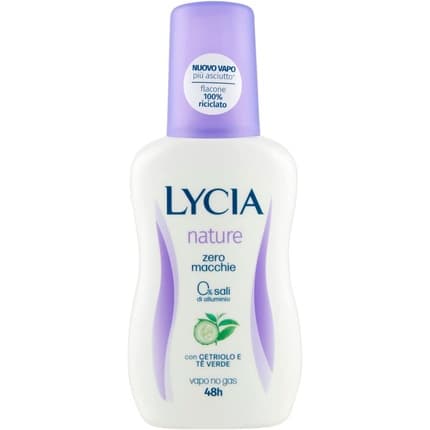 Lycia Deo Nature Cucumber and Green Tea Deodorant 48H Déodorant (Déo) Mixte 75ml