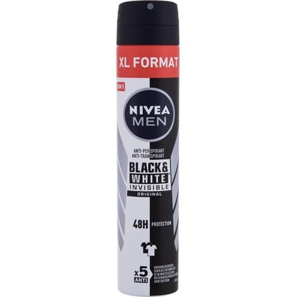 Nivea - AntiSperspiring for Men Black & White Original - 200ml
