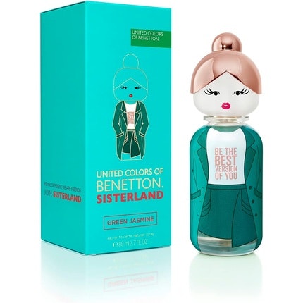 Benetton Sisterland Green Jasmine Eau De Toilette 80ml