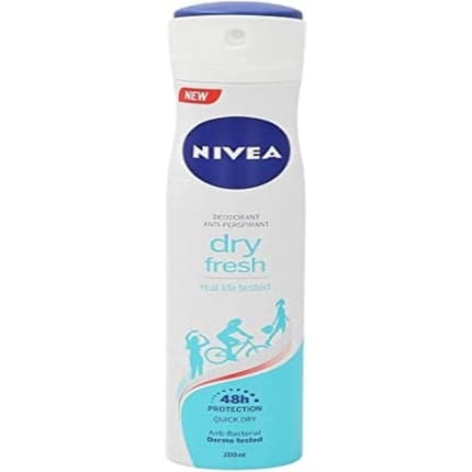 Nivea Deodrant Spray 200 ml, Women Dry Fresh,