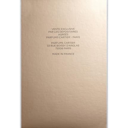 La Panthère, Cartier, Eau de Parfum