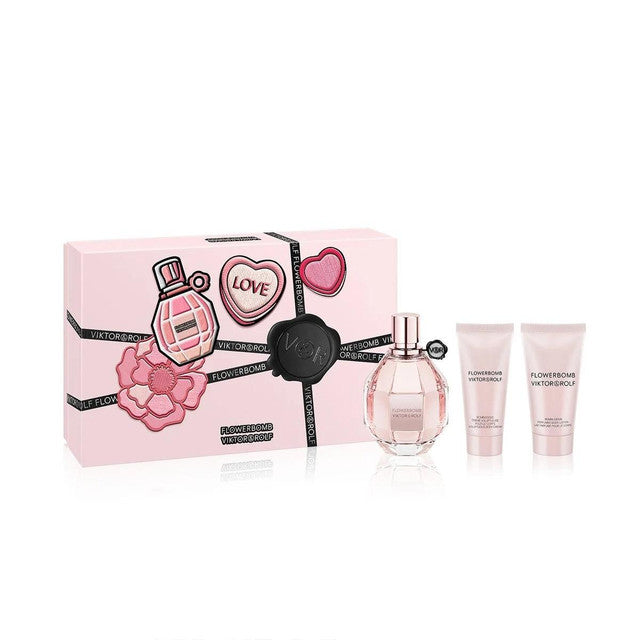 Viktor & Rolf Flowerbomb Set L Eau de parfum  100ml BL 50ml Body Cream 40ml
