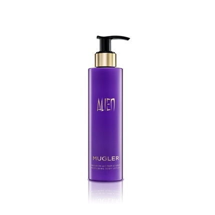 Mugler Alien Perfuming Body Lotion 's Amber Woody and Floral Exceptional Scent 200oz pour femme