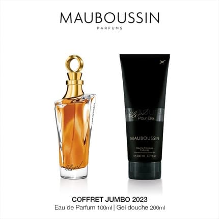 Mauboussin Jumbo Set Elixir For Her: &amp; Shower Gel Eau de Parfum 100ml Unisex