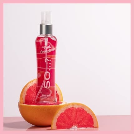 So ... ? Women's pink grapefruit body misst fragrance spray 100ml