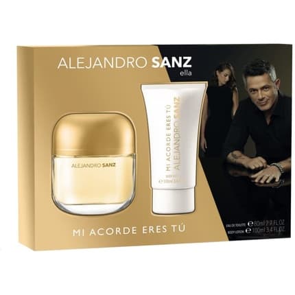 Alejandro Sanz Mi Acorde Eres Tu Set 2 Pieces Coffret (Coffret) Mixte 100ml