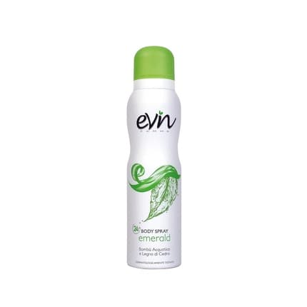 ‎Evin Femme Emerald Aquatic Bamboo and Cedarwood 24h Active Formula Dermatologically Tested Déodorant 150 ml