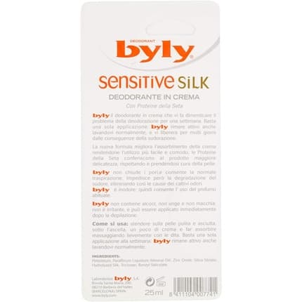 Byly Classic Deodorant Cream Déodorant (Déo) Mixte 25ml