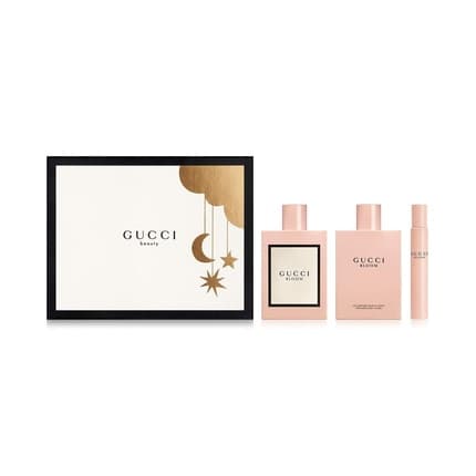Gucci Bloom 3-Piece Set d Body Lotion Floral 2.38 Fl Oz Eau de Parfum for Women