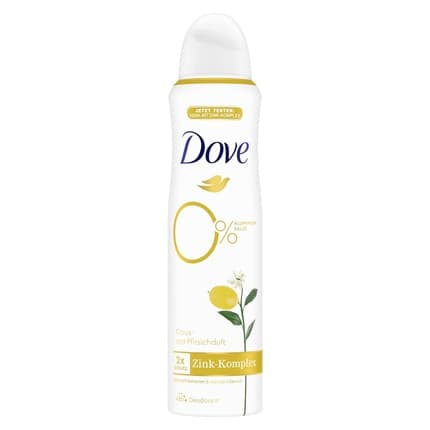 Dove Citrus and Peach Scent with Nourishing Zinc Complex and 0% Aluminum Salts Déodorant 150 ml