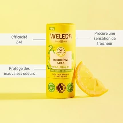 Weleda Deodrant Stick Citrus Bergamot 50g