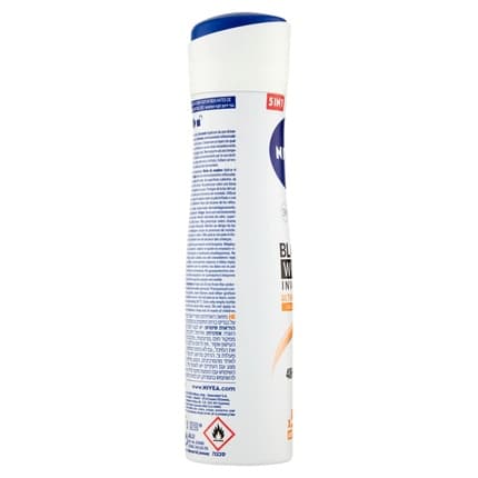 Men Black & White Invisible Anti-Perspirant Deodrant Spray 125ml